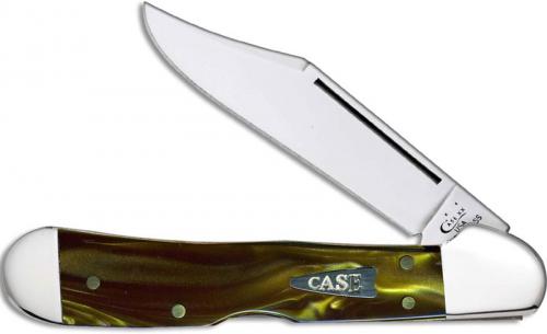 Case Mini CopperLock 68875 Knife Green Smoke Kirinite 101749LSS