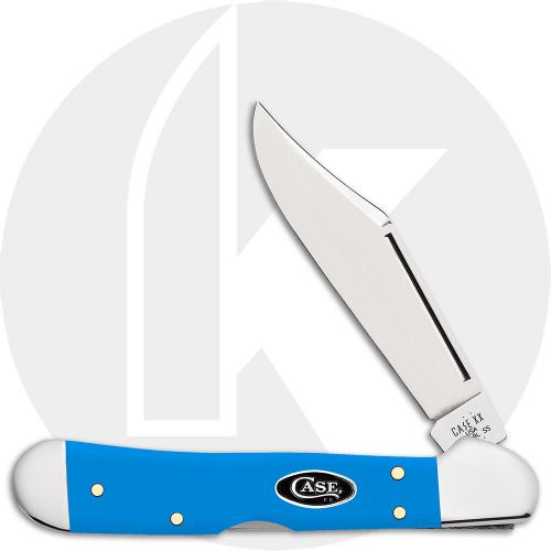 Case Mini CopperLock 68902 Knife - Smooth Light Blue Synthetic - 41749LSS