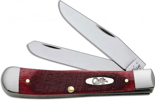 Case Trapper, Sawcut Dark Red Bone, CA-69400