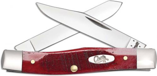 Case Mini Moose, Sawcut Dark Red Bone, CA-69402