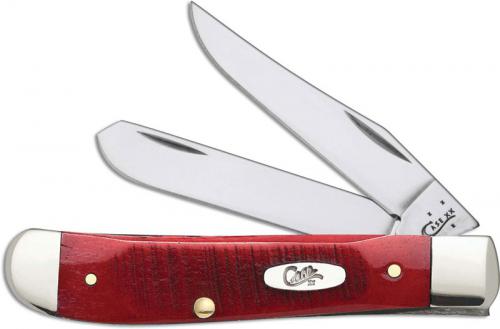 Case Mini Trapper, Sawcut Dark Red Bone, CA-69405