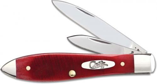 Case Tear Drop, Sawcut Dark Red Bone, CA-69406