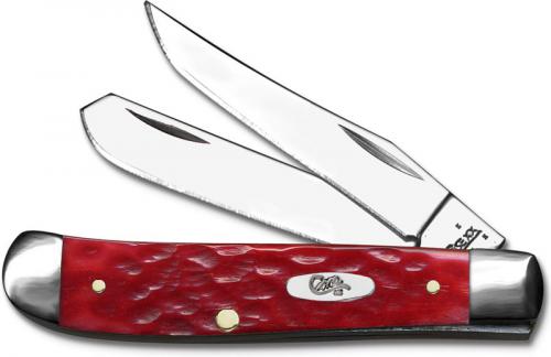 Case Knives: Case Red CV Mini Trapper, CA-6983