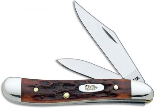 Case Knives: Case Chestnut Bone CV Peanut, CA-7006