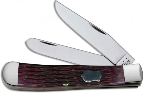 Case Trapper 70084 Knife Cabernet Bone 6254SS