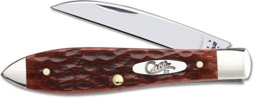 Case Tear Drop Gent Knife, Chestnut Bone CV, CA-7016