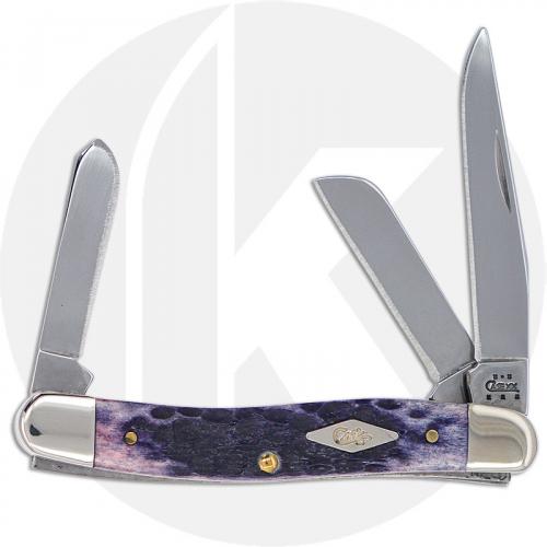 Case Medium Stockman 07037 - Tradewinds Collection - Island Purple Bone - 6318 SS - Discontinued - BNIB - LTD 500