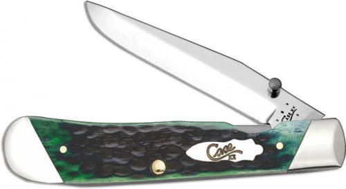 Case TrapperLock, Slanted Bolster Hunter Green, CA-70494