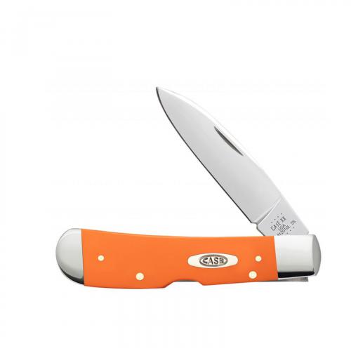 Case Tribal Lock Knife 80513 Smooth Orange Synthetic TB412010LSS
