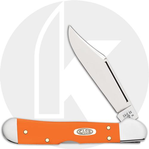 Case Mini CopperLock 80515 Knife - Smooth Orange Synthetic - 41749LSS