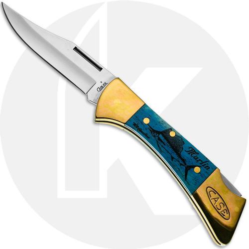 Case XX Mako 08683 Knife - Marlin- Smooth Caribbean Blue Bone - 6158LSSM - Discontinued - BNIB