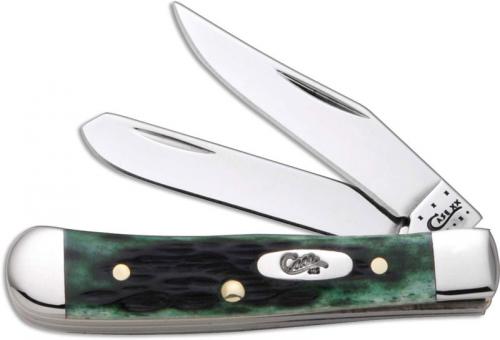 Case Tiny Trapper, Pocket Worn Bermuda Green Bone, CA-9742