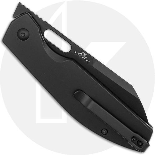 CJRB Ekko J1929B-BST Knife - PVD AR-RPM9 Wharncliffe - Black Stainless Steel