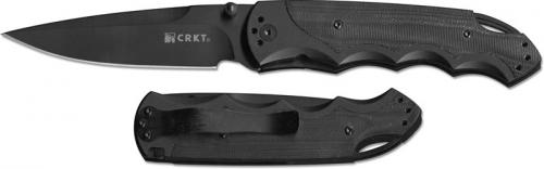 Columbia River Knife and Tool: CRKT Fire Spark Knife, Black, CR-1050K