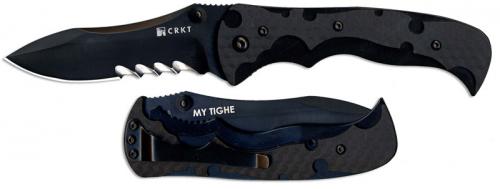 CRKT My Tighe Knife, Black, CR-1091K