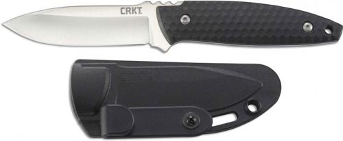 CRKT AUX 1200 Knife Lucas Burnley Fixed Blade EDC Full Tang Drop Point