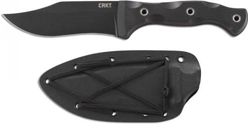 CRKT Rakkasan 1520 Knife Austin McGlaun Fixed Blade Full Tang SK5 Carbon Steel