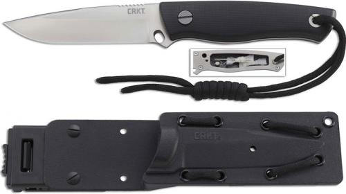 CRKT TSR 2061 Knife Bob Terzuola Survival Rescue Fixed Blade with Survival Kit