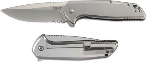 CRKT G.S.D. Knife, Part Serrated, CR-3710