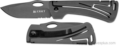 Columbia River Knife and Tool: CRKT Klecker NIRK Knife, Black, CR-5185