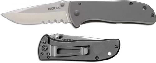 CRKT Drifter Knife, Large Part Serrated, CR-6461S