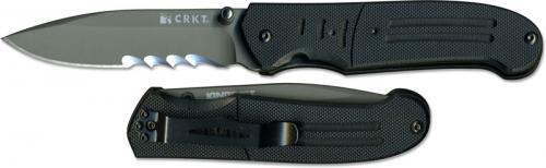 Columbia River Knife and Tool: CRKT Ignitor T, Part Serrated, CR-6865