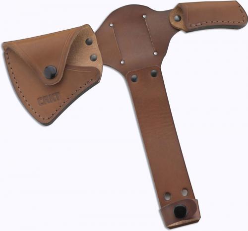 CRKT D2735 Woods Kangee T Hawk Sheath Heavy Duty Leather Made in the USA