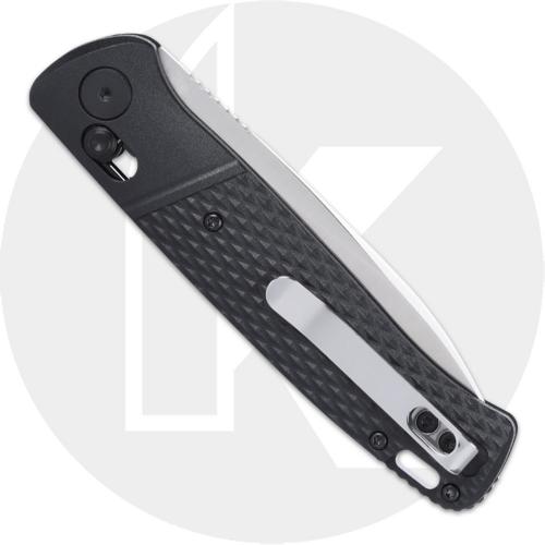 CRKT Counterpart K430KXP Knife - Satin 12C27 Drop Point - Black GRN