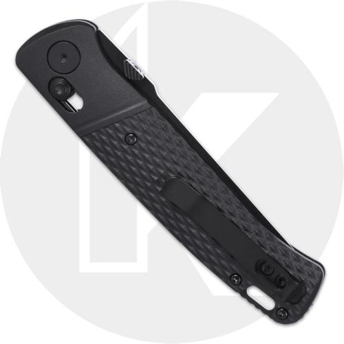 CRKT Counterpart K431KKP Knife - Black Oxide D2 Tanto - Black GRN