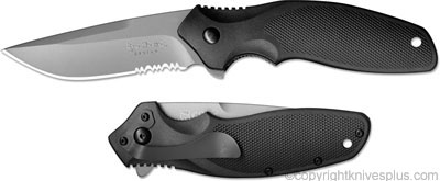 CRKT Shenanigan Z Knife, Part Serrated, CR-K480KKS