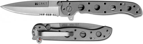 CR-M1613T, CRKT Spear Point Titanium M16