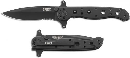 CRKT M21-10KSF Serrated Knife Kit Carson EDC Frame Lock Flipper Folder