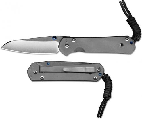 Chris Reeve Large Sebenza 21 Knife Insingo EDC Titanium Integral Lock Folder