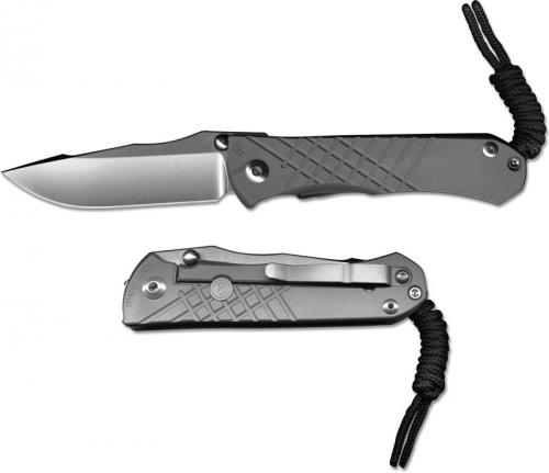 Chris Reeve Umnumzaan Knife Drop Point EDC Titanium Integral Lock Folder