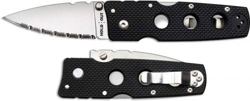 Cold Steel Hold Out III Knife, Serrated, CS-11HMS