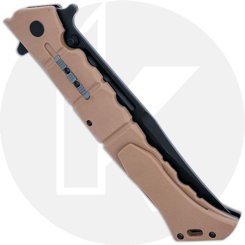 Cold Steel Large Luzon - Black Clip Point - Desert Tan GFN - 20NQX-DTBK