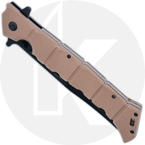 Cold Steel Large Luzon - Black Clip Point - Desert Tan GFN - 20NQX-DTBK