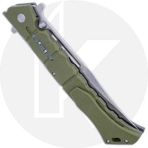 Cold Steel Large Luzon - Stonewash Clip Point - Olive Drab GFN - 20NQX-ODSW
