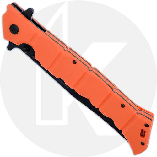 Cold Steel Large Luzon - Black Clip Point - Orange GFN - 20NQX-ORBK