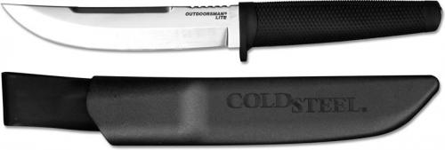 Cold Steel Outdoorsman Lite 20PHL Knife Value Price Fixed Blade with Bone Breaker Notch and Kray-Ex Handle