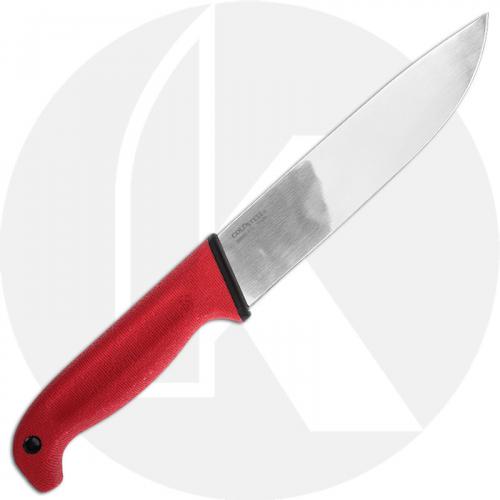 Cold Steel Scalper Slock Master 20VSTW - Drop Point Fixed Blade - Red Kray-Ex - Secure-Ex Sheath