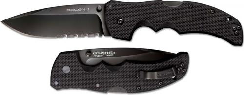 Cold Steel Recon 1, Spear Point Part Serrated, CS-27TLCSH