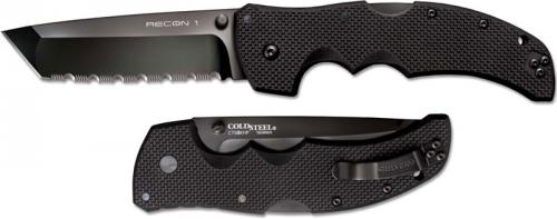 Cold Steel Recon 1, Tanto Serrated, CS-27TLCTS
