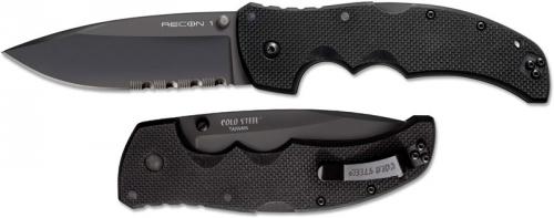 Cold Steel Recon I, Part Serrated Spear Point, CS-27TLSH