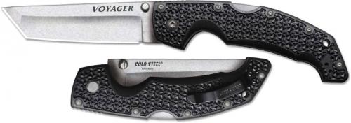 Cold Steel Voyager Knife, Large Tanto, CS-29TLT
