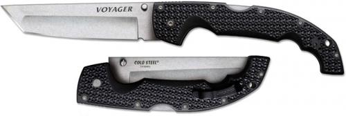 Cold Steel Voyager Knife, Extra Large Tanto, CS-29TXT