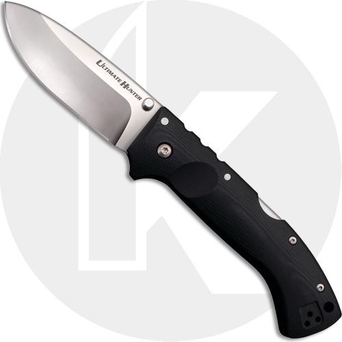 Cold Steel 30U Ultimate Hunter Andrew Demko S35VN Drop Point Black G10 Tri-Ad Lock Folder