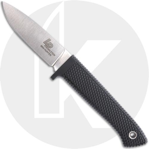 Cold Steel Pendleton Mini Hunter 36LPMF - AUS10A Drop Point Fixed Blade - Black Kray-Ex - Secure-Ex Sheath
