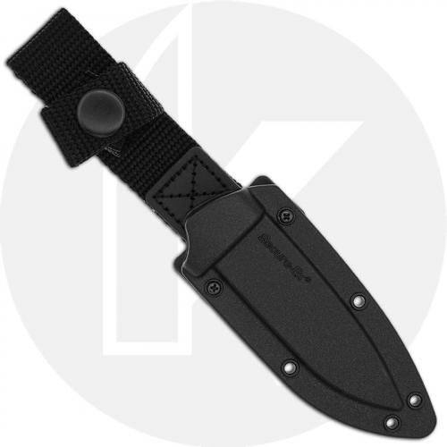 Cold Steel Pendleton Mini Hunter 36LPMF - AUS10A Drop Point Fixed Blade - Black Kray-Ex - Secure-Ex Sheath