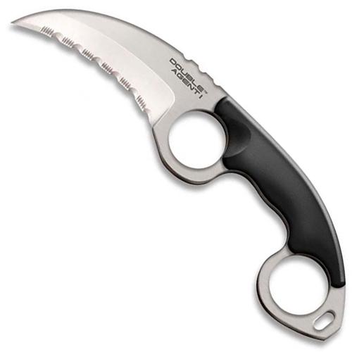 Cold Steel Double Agent I Knife, Serrated, CS-39FKS